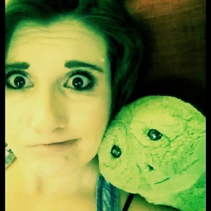 Frog, Stuffed Animal, Funny, Fabulously Awkward Liz, Selfie